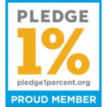 Pledge 1%: Proud Member - pledge1percent.org